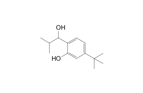 2-(1-Hydroxy-2-methylpropyl)-5-t-butylphenol