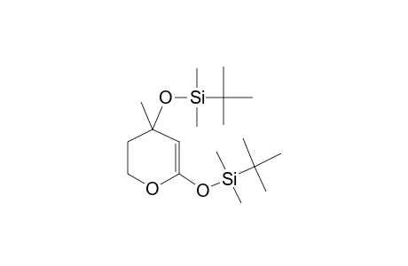 tert-Butyl[(6-([tert-butyl(dimethyl)silyl]oxy)-4-methyl-3,4-dihydro-2H-pyran-4-yl)oxy]dimethylsilane
