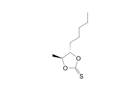 TRANS-4-PENTYL-5-METHYL-1,3-DIOXOLAN-2-THION