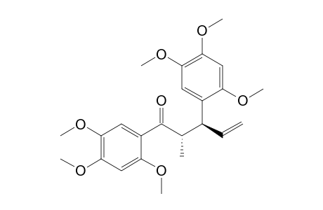 (2S,3S)-1,3-diasaryl-2-methyl-pent-4-en-1-one