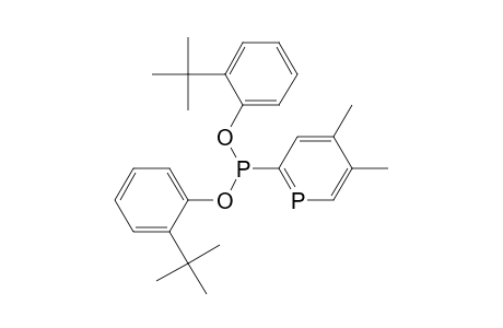 2-[ bis( t-Butylphenoxy)phosphanyl]-4,5-dimethylphosphinine