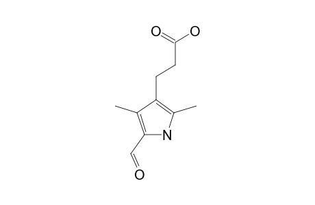 3,5-DIMETHYL-4-(2-CARBOXYETHYL)-1H-PYRROLE-2-ALDEHYDE