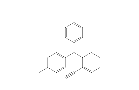 6-(Bis(p-methylphenyl)methyl)-1-ethynylcyclohexene