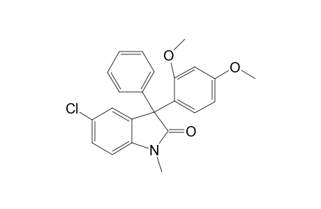5-Chloro-3-(2,4-dimethoxyphenyl)-1-methyl-3-phenylindolin-2-one