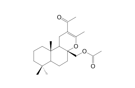 17-acetoxy-12-acetyl-8,13-epoxy-14,15-dinorlabd-12-ene