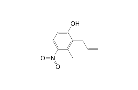 3-Methyl-4-nitro-2-(2-propenyl)phenol