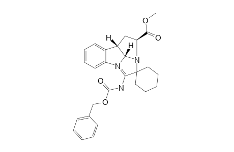 (Z)-(2S,10BS,10CR)-5-ACETYLIMINO-2-(N-BENZYLOXYCARBONYL)-HEXAHYDROPYRROLO-[1',2',3':1,9A,9]-IMIDAZO-[1,2-A]-INDOLE-4-SPIRO-CYCLOHEXANE