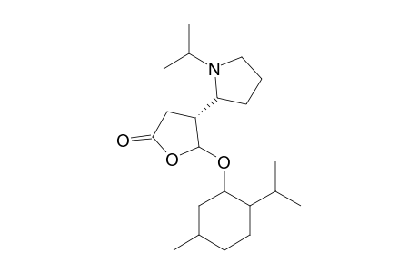 (2' R)-5-(Menthyloxy)-4-(1'-isopropylpyrrolidin-2'-yl)-4,5-dihydrofuran-2(3H)-one
