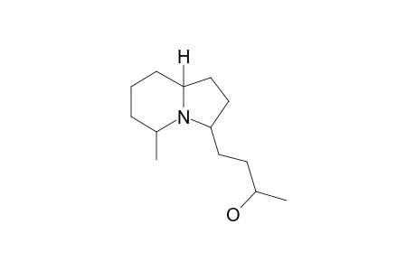 4-((3S,5R,8ar)-5-Methyloctahydroindolizin-3-yl)butan-2-ol