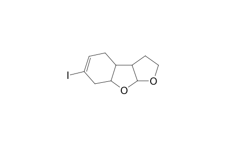 6-iodo-1,2,3a,4a,5,8,8a,8b-octahydrofuro[2,3-b][1]benzoxole