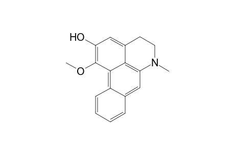 2-hydroxy-1-methoxy-6-methyl-6a,7-dehydroaporphine