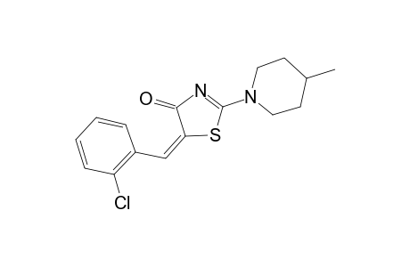 (5E)-5-(2-Chlorobenzylidene)-2-(4-methyl-1-piperidinyl)-1,3-thiazol-4(5H)-one