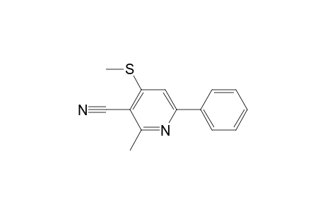 2-Methyl-4-(methylthio)-6-phenyl-3-pyridinecarbonitrile