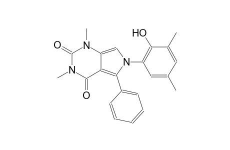 6-(2-hydroxy-3,5-dimethylphenyl)-1,3-dimethyl-5-phenyl-1H-pyrrolo[3,4-d]pyrimidine-2,4(3H,6H)-dione