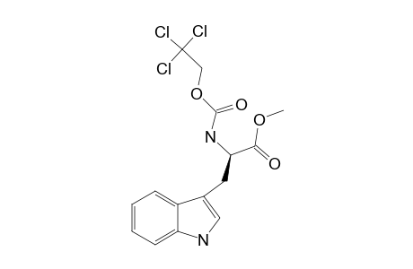 N-(ALPHA)-2,2,2-TRICHLOROETHOXYCARBONYL-D-TRYPTOPHAN-METHYLESTER