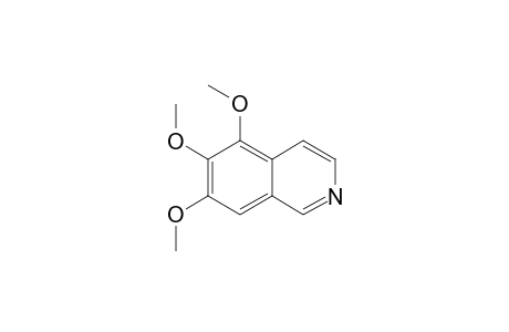 5,6,7-Trimethoxyisoquinoline