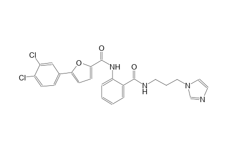 2-furancarboxamide, 5-(3,4-dichlorophenyl)-N-[2-[[[3-(1H-imidazol-1-yl)propyl]amino]carbonyl]phenyl]-