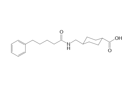 N-{[(4'-Phenylbutyl)carbonyl]-4-aminomethyl}-cyclohexane-1-carboxylic acid