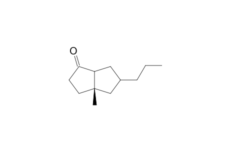 3a-methyl-5-propyl-2,3,4,5,6,6a-hexahydropentalen-1-one