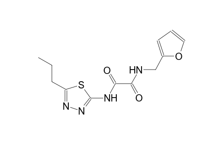 N~1~-(2-furylmethyl)-N~2~-(5-propyl-1,3,4-thiadiazol-2-yl)ethanediamide
