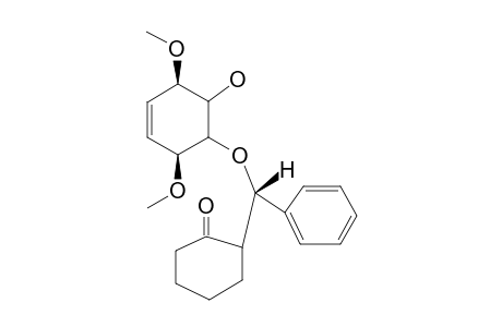 [2R*-[2-ALPHA-(S*),1''-BETA,2''-BETA,3''-ALPHA,6''-ALPHA]]-2-[(2''-HYDROXY-3'',6''-DIMETHOXYCYCLOHEX-4''-ENYLOXY)-(PHENYL)-METHYL]-CYCLOHEXAN-1-ONE