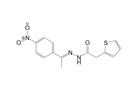 2-thiopheneacetic acid, 2-[(E)-1-(4-nitrophenyl)ethylidene]hydrazide