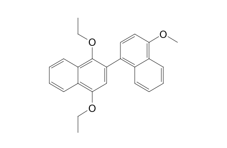 1',4'-Diethoxy-4-methoxy-1,2'-binaphthalene