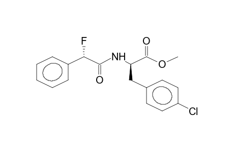 (R,S)-2-FLUORO-2-PHENYL-N-[1-METHOXYCARBONYL-2-(4-CHLOROPHENYL)ETHYL]ACETAMIDE