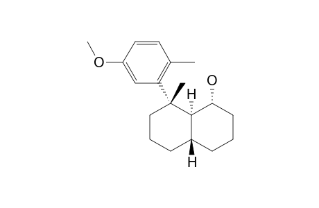 (1R,4aS,8S,8aS)-8-(5'-methoxy-2'-methylphenyl)-8-methyldecahydro-1-naphthalenol