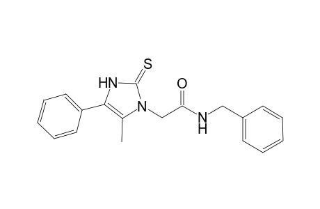 N-Benzyl-2-(2',3'-dihydro-5'-methyl-4'-phenyl-2'-thioxo-1H-imidazol-1'-yl)acetamide