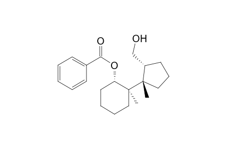 (1.alpha.)-2.beta.-(2.alpha.-Hydroxymethyl)-(1-.beta.-methylcyclopentyl)-2.alpha.-methylcyclohexyl benzoate