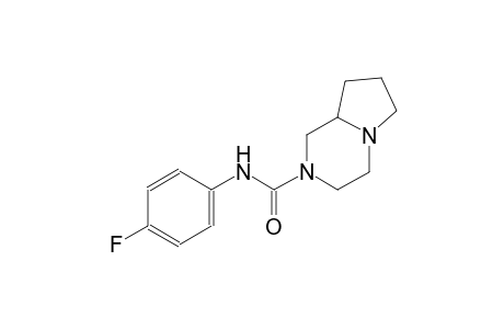 pyrrolo[1,2-a]pyrazine-2(1H)-carboxamide, N-(4-fluorophenyl)hexahydro-