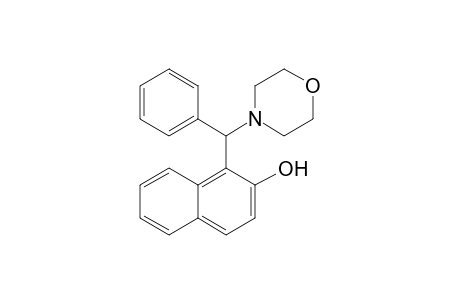 1-[4-morpholinyl(phenyl)methyl]-2-naphthalenol