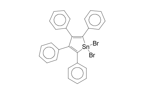 1,1-Dibromo-2,3,4,5-tetraphenyl-1H-stannole
