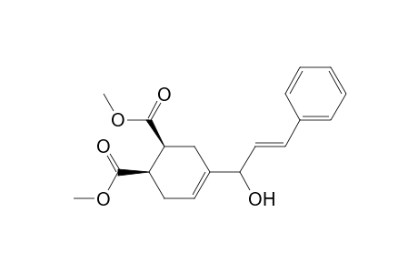 cis-1,2-di(methoxycarbonyl)-4(E)-(1-hydroxy-3-phenyl-2-propenyl)-4-cyclohexene