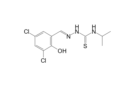 3,5-dichlorosalicylaldehyde, 4-isopropyl-3-thiosemicarbazone