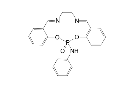 (5E,9E)-16-Anilino-7,8-dihydro-16lambda5-dibenzo[d,l]-[1,3,7,10,2]dioxadiazaphosphacyclotridecin-16-one