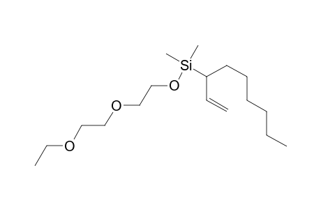 3,6,9-Trioxa-10-silaheptadecane, 11-ethenyl-10,10-dimethyl-