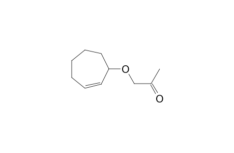 2-Propanone, 1-(2-cyclohepten-1-yloxy)-