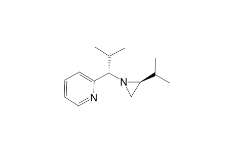 2-[(1S)-1-[(2S)-2-isopropylaziridin-1-yl]-2-methyl-propyl]pyridine
