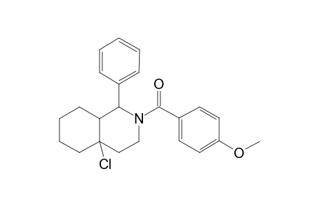 (4a-Chloro-1-phenyloctahydroisoquinolin-2-yl)(4-methoxyphenyl)methanone