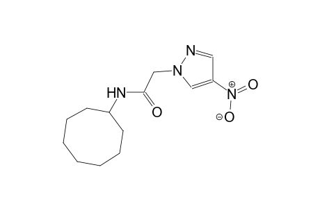 N-cyclooctyl-2-(4-nitro-1H-pyrazol-1-yl)acetamide