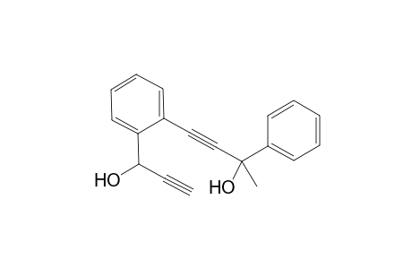 4-(2-(1-hydroxyprop-2-yn-1-yl)phenyl)-2-phenylbut-3-yn-2-ol