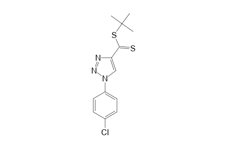 TERT.-BUTYL-1-(4-CHLOROPHENYL)-1,2,3-TRIAZOLE-4-CARBODITHIOATE