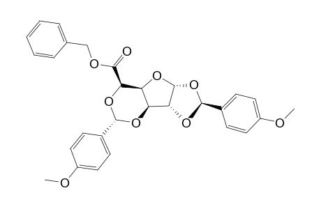 BENZYL-1,2-(R):3,5-DI-O-(4-METHOXYBENZYLIDENE)-ALPHA-D-GLUCOFURANURONATE