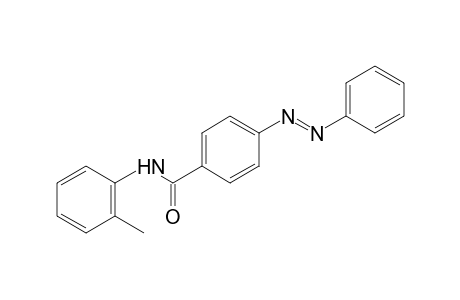 4-(phenylazo)-o-benzotoluidide