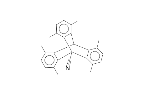 9,10[1',2']-Benzenoanthracene-9(10H)-carbonitrile, 1,4,5,8,13,16-hexamethyl-