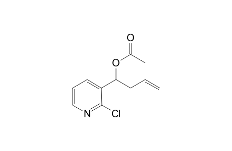 1-(2-Chloropyridin-3-yl)but-3-en-1-yl acetate