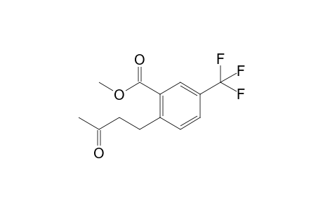 methyl 2-(3-oxobutyl)-5-(trifluoromethyl)benzoate