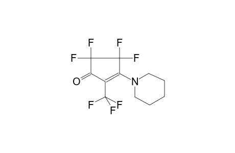 3-PIPERIDINOPERFLUORO-2-METHYLCYCLOPENTENE-2-ONE-1